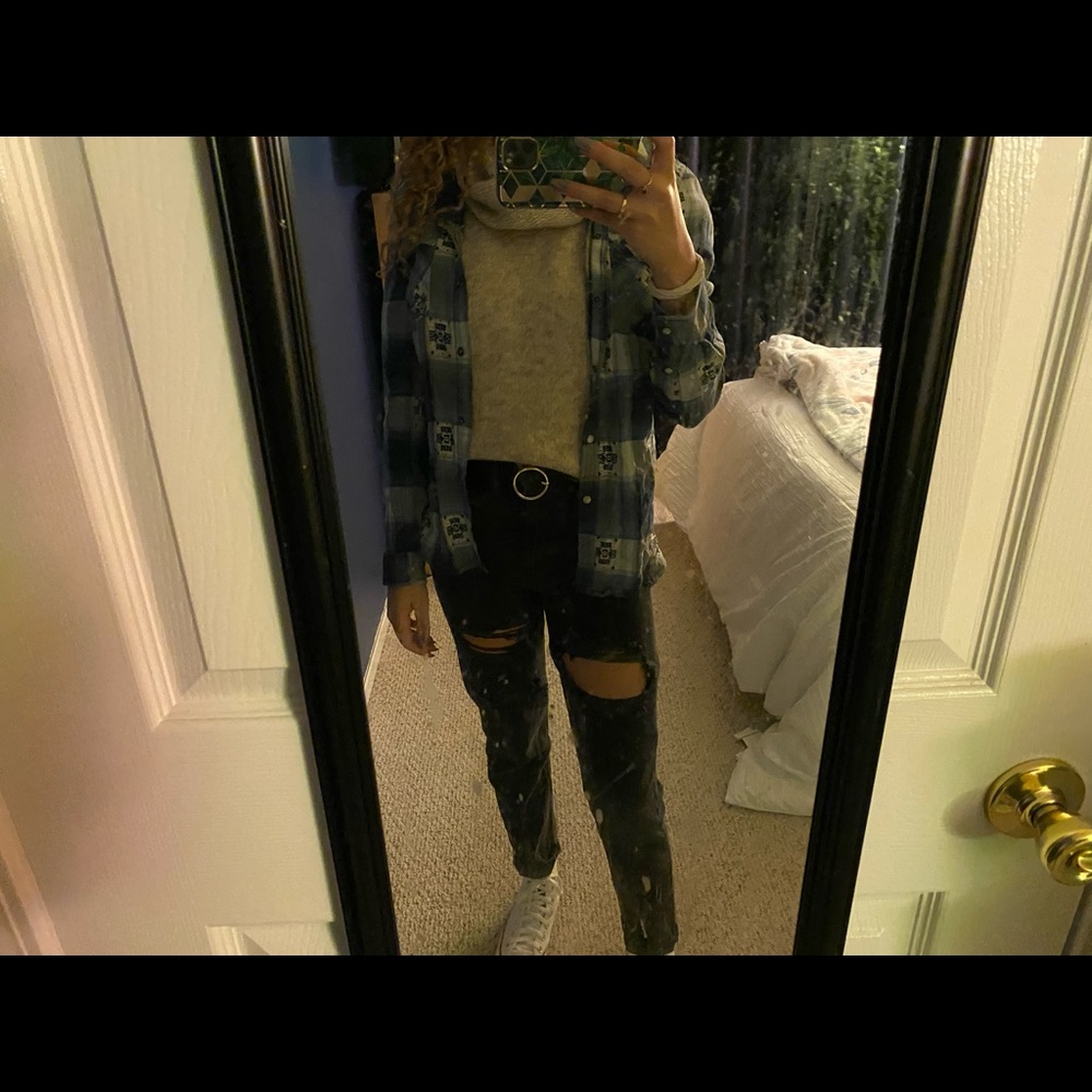 Aztec Print Flannel
